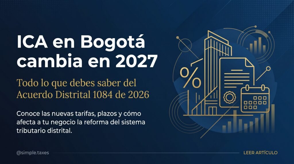 Reforma tributaria bogotá
