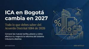 Reforma tributaria bogotá